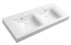 Sapho NADJA öntött márvány dupla mosdó 120x10x50 cm 68121