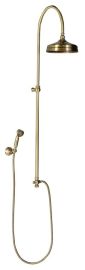 REITANO ANTEA zuhanyoszlop bronz,kézi és fejzuhannyal, gégecsővel,csaptelep nélkül