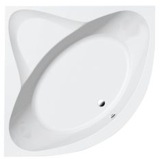 AQUALINE DYJE kád, láb nélkül, 150x150x42cm