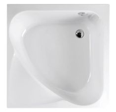 POLYSAN CARMEN DEEP zuhanytálca, lábszerkezettel, 90x90x30cm