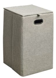 AQUALINE Szennyestartó kosár 35x35x58 cm, szürke, LA3808