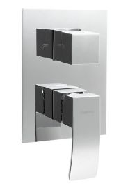 Sapho GINKO falba építhető csaptelep 3 irányú váltóval,króm 1101-44