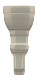 CERAMICHE GRAZIA FORMAE Ang. Fin.Fidia D.Ecru (2,5x10)