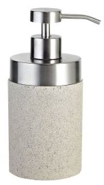 Ridder STONE Ecru szappanadagoló, kőhatású, bézs/inox 22010511