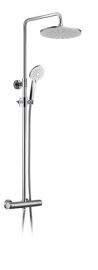 KIMURA termosztatikus zuhanyoszlop, króm KU322 Sapho