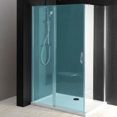 ONE oldalfal 1000mm, transzparent üveg GO3510 Sapho