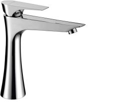 Sapho AXAMITE magasított mosdó csaptelep, hosszított kifolyóval, króm AX06