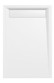 Polysan VARESA öntött márvány zuhanytálca, szögeletes 120x80x4cm 71604