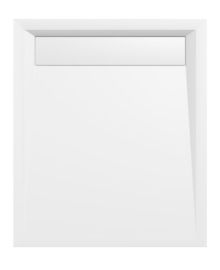 Polysan VARESA öntött márvány zuhanytálca, szögeletes 100x80x4 cm 71605