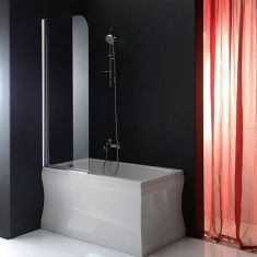 GELCO ONE kádparaván 750 mm, átlátszó üveg