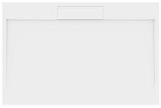 Gelco IRENA öntött márvány zuhanytálca, téglalap 120x80x3,5 cm HI12080