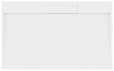 IRENA öntöttmárvány zuhanytálca, szögletes 160x100x3,5cm HI160100 Sapho