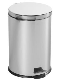 AQUALINE SIMPLE LINE szemetes kosár, 20l, csiszolt inox, 27120
