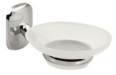 AQUALINE RUMBA szappantartó, tejüveg, RB102