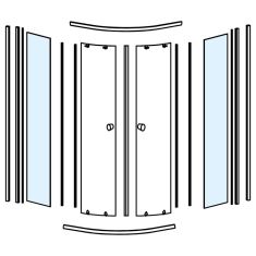 Fix üveg a HLS800-hoz