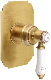 VIENNA falba süllyesztett zuhanycsaptelep, 1-irányú váltóval, zuhanyszett nélkül, bronz