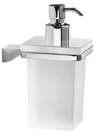 GLAMOUR szappanadagoló , króm/szatén üveg 5781 Sapho