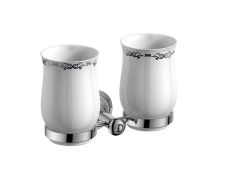 ASTOR dupla pohártartó, króm 1325-05 Sapho