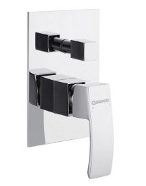 Sapho GINKO falba süllyesztett kád csaptelep, zuhanyváltóval, króm 1101-42