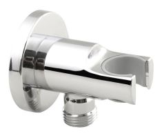 Fix kézi zuhanytartó falicsatlakozóval, króm 1205-09 Sapho