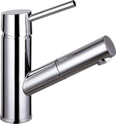 Sapho PARIS mosdó csaptelep lefolyó nélkül, kihúzható fejjel, króm 1104-05