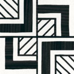 EQUIPE CAPRICE DECO Metropolitan B&W (20x20), (25 db/doboz = 1 m2)