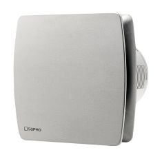 LEX axiális fürdőszobai ventillátor időzítővel, 15W, cső átmérő 10 cm, inox LX104 Sapho