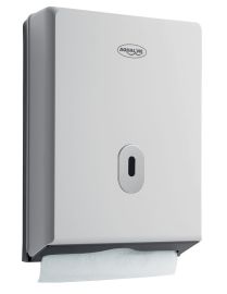 AQUALINE Kéztörlő adagoló, műanyag, fehér, 32x26x11 cm 1319-80