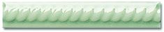 ADEX MODERNISTA Trenza PB C/C Verde Claro (2,5x15)