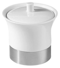 Sapho B&K Justime 1 kozmetikai tároló, kerámia/inox 1308-34