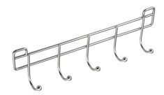 AQUALINE CHROM LINE fürdőszobai fogas, króm, 37055