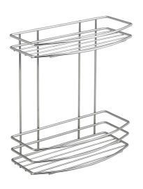 AQUALINE CHROM LINE dupla polc, króm, 37014