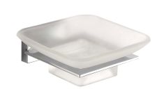 AQUALINE APOLLO szappantartó, tejüveg, 1416-02