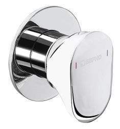 Sapho AXAMITE falba építhető csaptelep, 1 irányú, króm, AX40