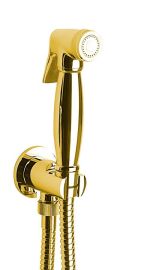 Sapho bidé zuhany, retro, gégecsővel tartóval zuhannyal, arany 9105