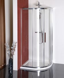 POLYSAN LUCIS LINE íves zuhanykabin, 1000x800mm