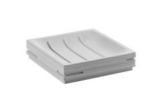 QUADROTTO szappantartó, fehér