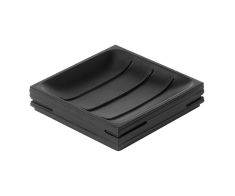 QUADROTTO szappantartó, fekete