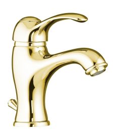 KIRKÉ mosdó csaptelep, lefolyóval, arany KI02Z Sapho