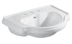 KERASAN RETRO Beépíthető kerámiamosdó,