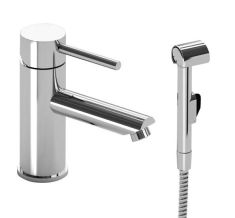 RHAPSODY mosdócsaptelep, bidé zuhannnyal, gégecsővel, vízbekötés nélkül, króm