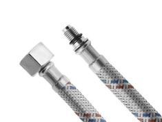 AQUALINE Flexibilis bekötőcső, FxMBK M10x1/2', 40cm