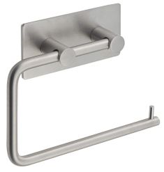 Öntapadós WC-papírtartó, inox