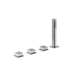 Sapho INFINITI kádperemre szerelhető csaptelep, kádtöltő nélkül, króm IFTECH4