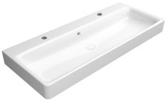 Gsi SAND Dupla mosdó, 120x50cm, 2 csaplyukkal 9024211