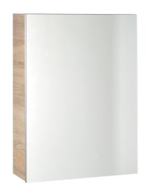 AQUALINE VEGA tükrös szekrény, 50x70x18 cm, platinatölgy színű VG850