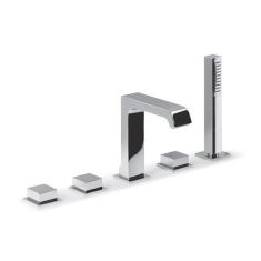 Sapho INFINITI kádperemre szerelhető csaptelep, ötrészes, króm IFTECH5