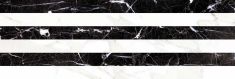 AQUALINE CARRARA Relieve Stripe Albinegro Brillo G 20x60 (dob.=1,20 m2)