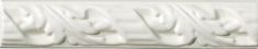 CERAMICHE GRAZIA AMARCORD Fregio M. Bianco Matt (4x20)