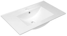 Sapho SLIM beépíthető mosdó, kerámia, szögletes, 75x18x46 cm 1601-75